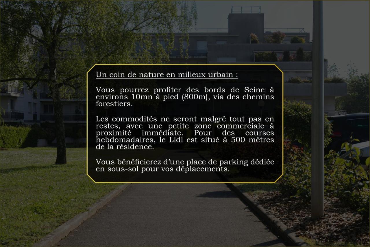 The Green Home - Quiet And Fully Equipped High-End Studio With Parking Courcouronnes 外观 照片